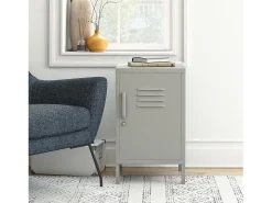 Mesa De Apoio|Dorel Home Mesas de nidificação em MDF grafite Cinzento