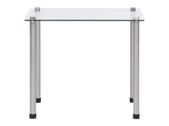 Mesa De Centro|vidaxl Mesas encastráveis 3 pcs vidro temperado Transparente