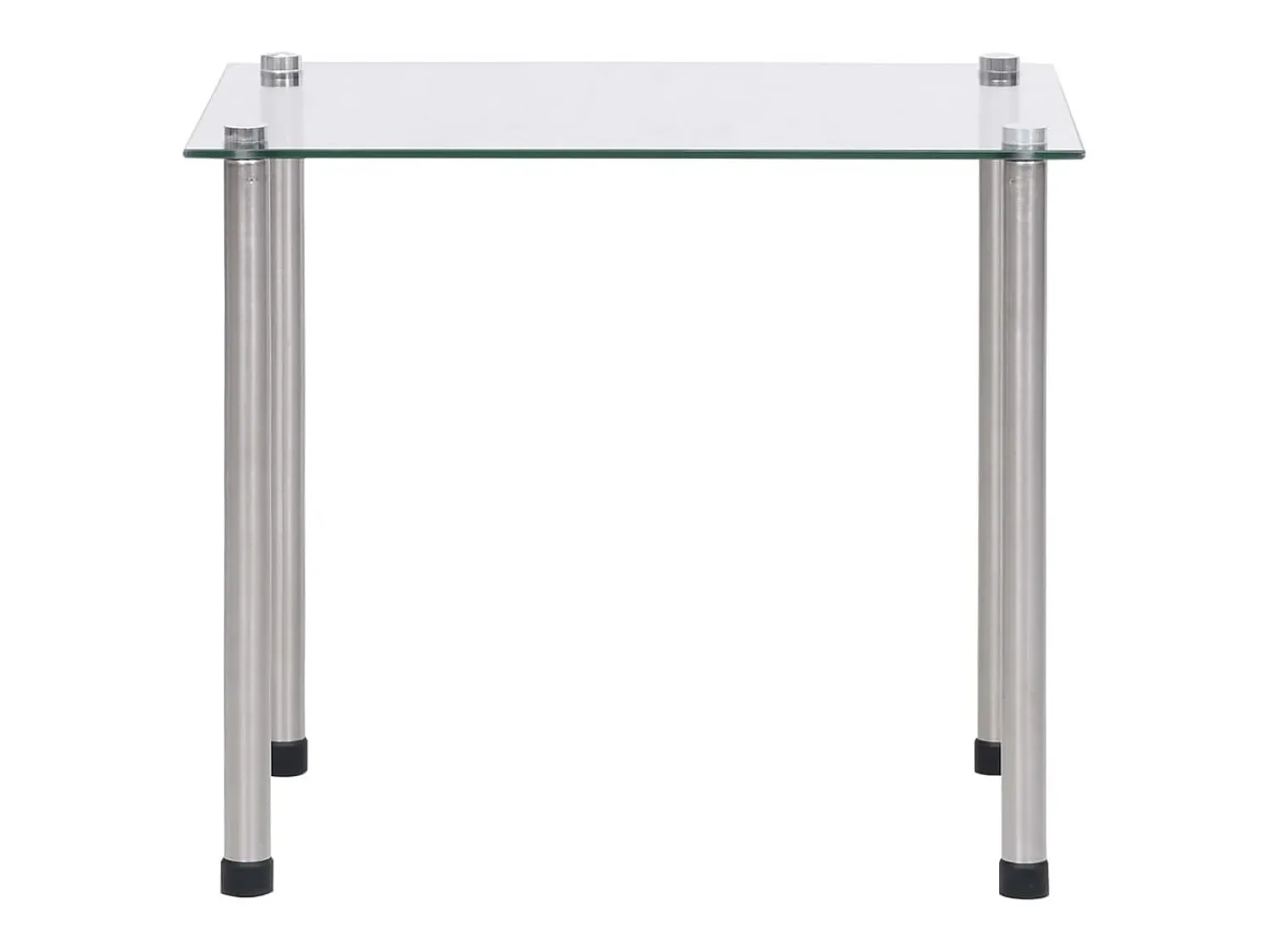 Mesa De Centro|vidaxl Mesas encastráveis 3 pcs vidro temperado Transparente