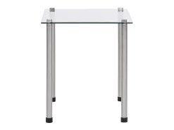 Mesa De Centro|vidaxl Mesas encastráveis 3 pcs vidro temperado Transparente