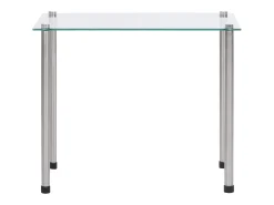 Mesa De Centro|vidaxl Mesas encastráveis 3 pcs vidro temperado Transparente