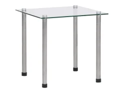 Mesa De Centro|vidaxl Mesas encastráveis 3 pcs vidro temperado Transparente