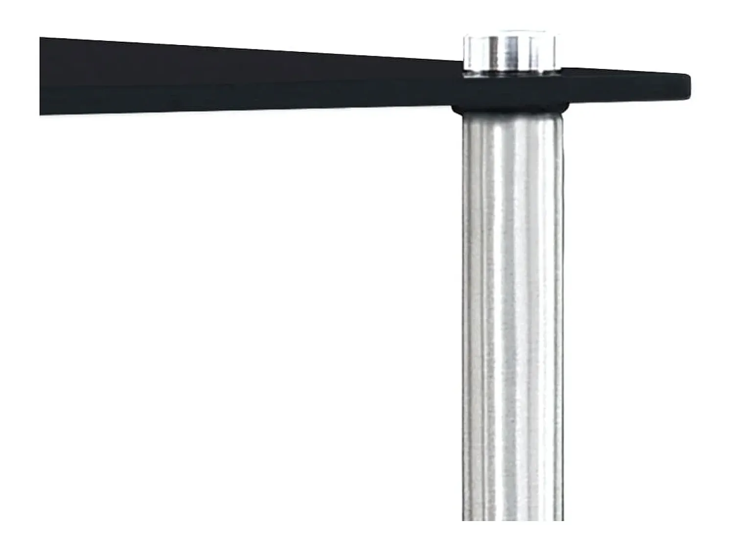 Mesa De Centro|vidaxl Mesas encastráveis 3 pcs vidro temperado Preto