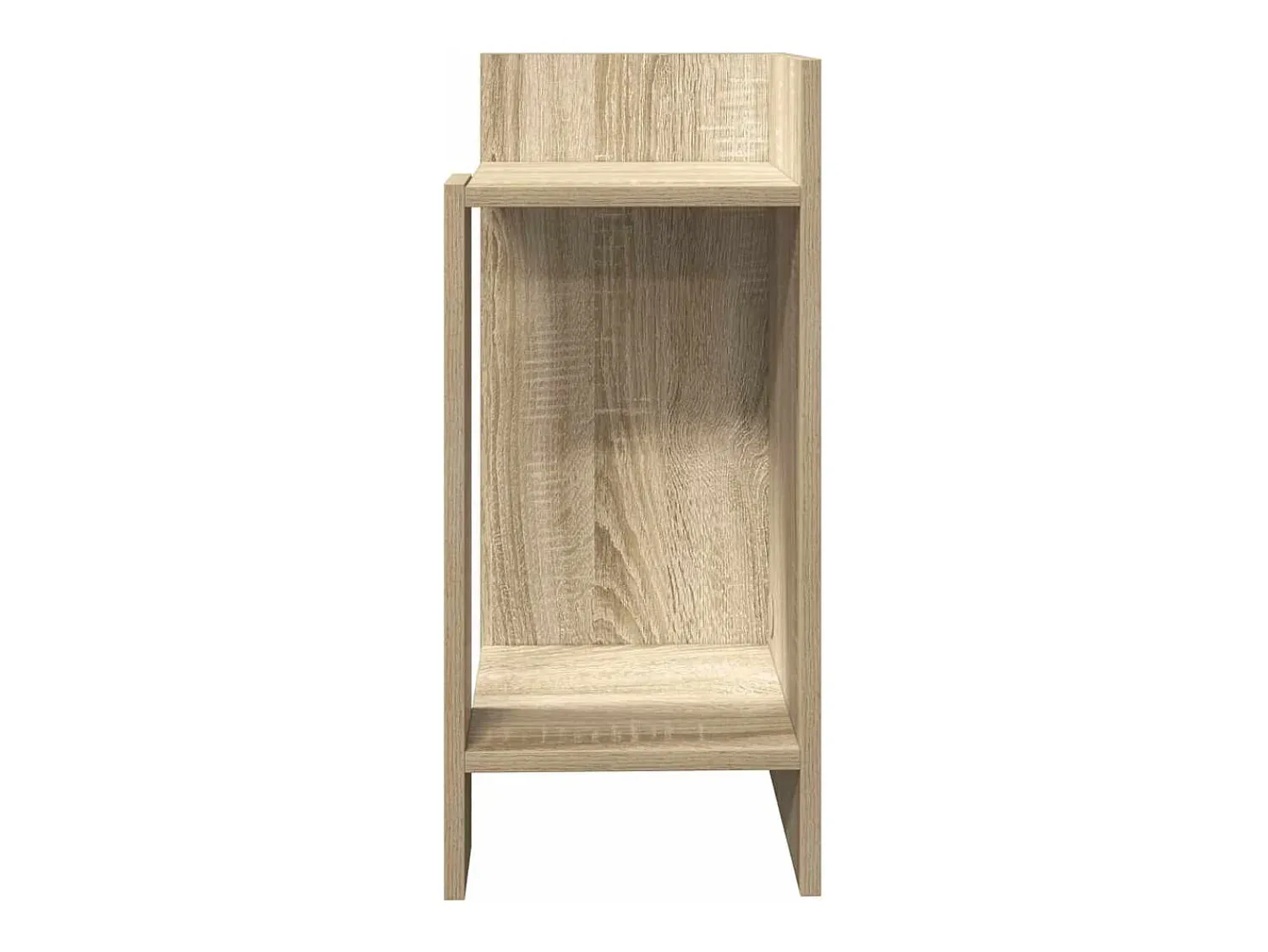 vidaxl Mesas laterais 2 pcs c/ prateleira 110x50x103cm carvalho sonoma^ Mesa De Apoio