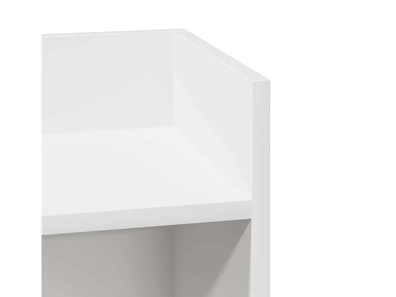 Mesa De Apoio|vidaxl Mesas laterais 2 pcs com prateleira 110x50x103 cm Branco