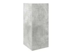 Online vidaxl Mesas laterais 2pcs c/ prateleira 110x50x103cm cimento Cinzento