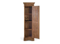 Móvel De Bar*Giner y colomer Meuble bar com porta de entrada em bois de manguier Castanho
