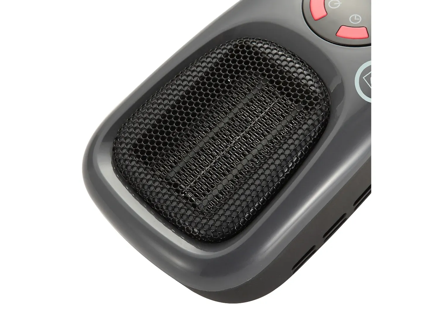 Lareira* Mini aquecedor Balderia com tomada - Aquecedor com ventilador 500 W Aquecedor com tomada Preto