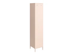 Dorel Home Mission District | Armário Cacifo com 1 Porta em Metal Rosa^ Móvel De Entrada