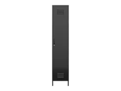 Clearance Dorel Home Mission District | Armário Cacifo com 1 Porta em Metal Preto