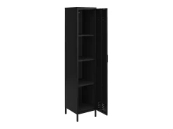 Clearance Dorel Home Mission District | Armário Cacifo com 1 Porta em Metal Preto