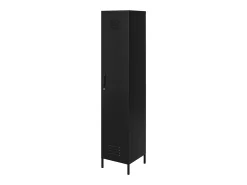 Clearance Dorel Home Mission District | Armário Cacifo com 1 Porta em Metal Preto