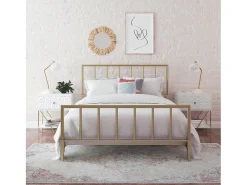 Mesa De Apoio|CosmoLiving by Cosmopolitan Mission District | Mesa de apoio com 1 porta Metal preto Branco