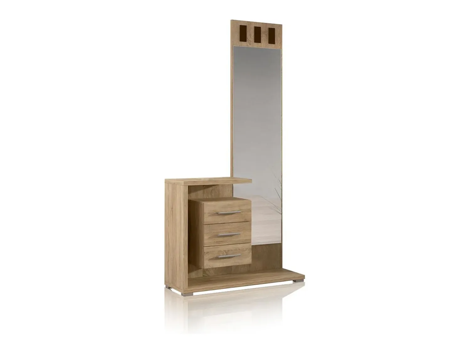 New duehome Mobiliário de corredor Prisma Castanho