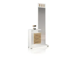 Móvel De Entrada*duehome Mobiliário de corredor Prisma Branco