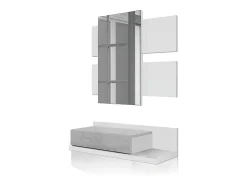 Consola|duehome Mobiliário de corredor Tekkan Cinzento