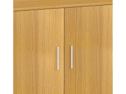 Móvel De Arrumação|VCM Mobiliário de cozinha servindo carrinho Kiola Livro A. 92 x L. 59 x P. 40 cm Castanho