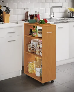 Sale VCM Mobiliário de cozinha servindo carrinho Tusal Livro A. 85 x L. 25 x P. 50 cm Multicor