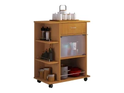 VCM Mobiliário de cozinha servindo carrinho Pocis Livro A. 80 x L. 65 x P. 39 cm^ Móvel De Arrumação