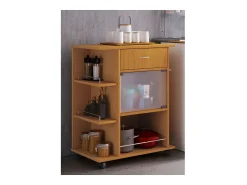 VCM Mobiliário de cozinha servindo carrinho Pocis Livro A. 80 x L. 65 x P. 39 cm^ Móvel De Arrumação