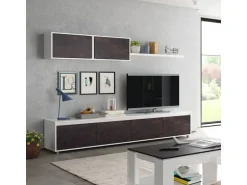 Móvel De Tv| Mobiliário de sala de estar Alida Branco