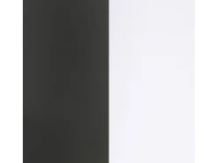 Online duehome Mobiliário modular para sala de estar Lunet em branco artik preto 190 cm Cinzento