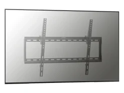 Móvel De Tv|VCM Montagem na parede de TV B-FN preto A. 42 x L. 65 x P. 3 cm Multicor