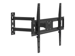 VCM Montagem na parede de TV B-SN600 Preto A. 42 x L. 64 x P. 8 cm^ Móvel De Tv