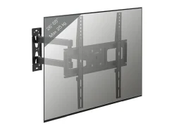 Móvel De Tv*VCM Montagem na parede de TV B-SN400 A. 42 x L. 44 x P. 8 cm Preto