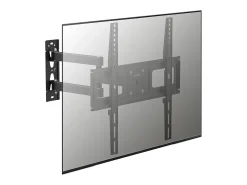 Móvel De Tv*VCM Montagem na parede de TV B-SN400 A. 42 x L. 44 x P. 8 cm Preto