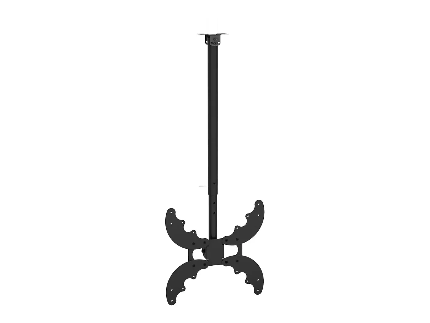 Móvel De Tv*VCM Montagem no teto de TV B-DX Preto A. 52 x L. 40 x P. 15 cm Multicor