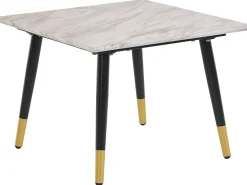 Online Loft24 Monza | Mesa de apoio Mármore Preto Ouro Branco
