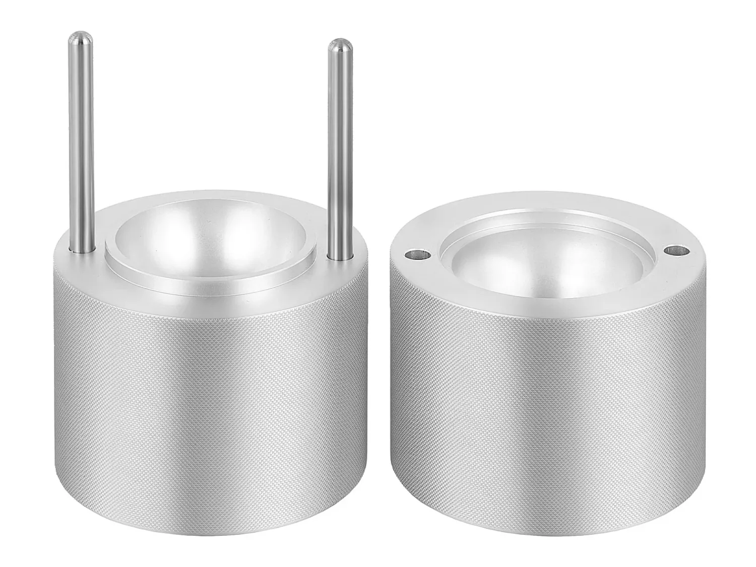 Acessório Vinho E Bar* Máquina de Chopp SucceBuy 61 mm, Pressa de Chopp em Alumínio Redondo para Whisky, Prata Prateado