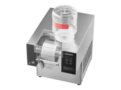 Acessório Vinho E Bar| Máquina de Gelo Comercial SucceBuy em Flocos de Neve, 80 kg/24 H em Aço Inoxidável Prateado
