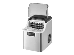 Máquina De Gelo De Bancada SucceBuy, 20.41 kg De Gelo Em 24 Horas, Autolimpante, Com Pá E Cesto^ Acessório Vinho E Bar