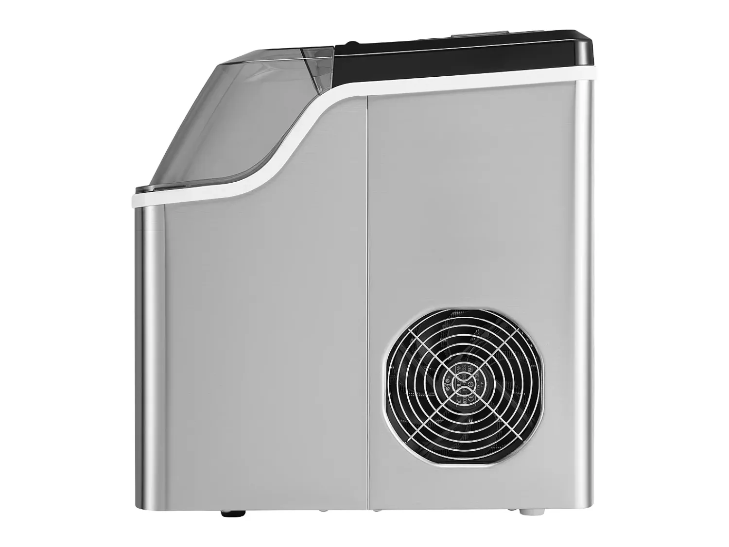 Máquina De Gelo De Bancada SucceBuy, 20.41 kg De Gelo Em 24 Horas, Autolimpante, Com Pá E Cesto^ Acessório Vinho E Bar