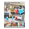Máquina de Granito SucceBuy, 2 Reservatórios de 15 L, Aço Inoxidável, Distribuidor de Bebidas Geladas, para Casa, Restaurantes, Cafés, Bares^ Acessório Vinho E Bar