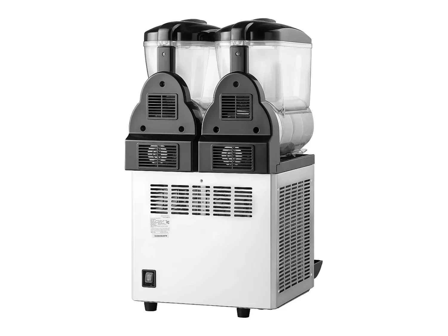 Máquina de Granito SucceBuy, 2 Reservatórios de 15 L, Aço Inoxidável, Distribuidor de Bebidas Geladas, para Casa, Restaurantes, Cafés, Bares^ Acessório Vinho E Bar