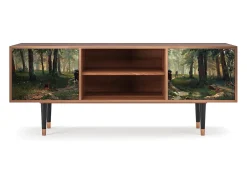 Mueble de TV - 170х69х48 cm - T2 - Rain in the Oak Forest, Nogueira^ Móvel De Tv