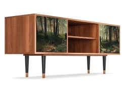 Mueble de TV - 170х69х48 cm - T2 - Rain in the Oak Forest, Nogueira^ Móvel De Tv
