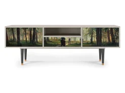 Mueble de TV - 170х59х41 cm - T6 - Rain in the Oak Forest, Areia Bege