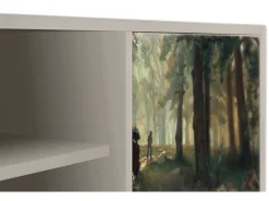 Hot Mueble de TV - 170х69х48 cm - T2 - Rain in the Oak Forest, Areia Bege