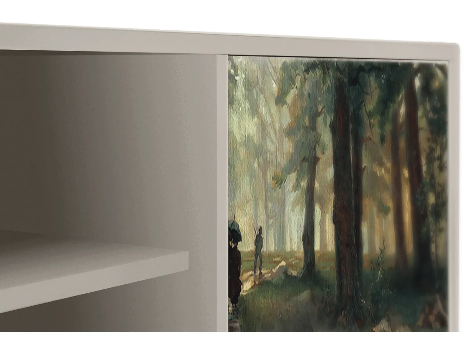 Hot Mueble de TV - 170х69х48 cm - T2 - Rain in the Oak Forest, Areia Bege
