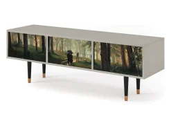 Mueble de TV - 170х59х48 cm - T4 - Rain in the Oak Forest, Areia^ Móvel De Tv