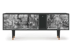 Móvel De Tv| Mueble de TV - 170х69х48 cm - T1 - A Pond, Antracite Cinza antracite