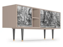 Móvel De Tv* Mueble de TV - 150х69х41 cm - T5 - A Pond, Latte Bege