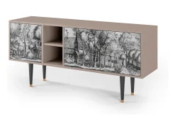 Móvel De Tv* Mueble de TV - 150х69х41 cm - T5 - A Pond, Latte Bege