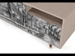 Móvel De Tv| Mueble de TV - 125х56х41 cm - T7 - A Pond, Latte Bege