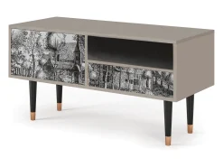 Discount Mueble de TV - 115х59х48 cm - T3 - A Pond, Areia Bege