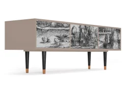 Móvel De Tv* Mueble de TV - 170х59х48 cm - T4 - A Pond, Latte Bege
